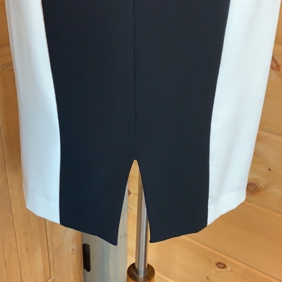 W by Worth off white and black colorblock sleeveless dress Size 0 - Picture 7 of 12